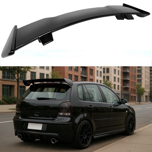 Gloss black dachspoiler - black,